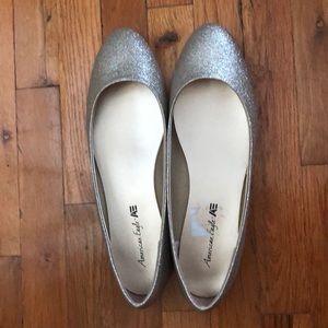 Glitter flats new